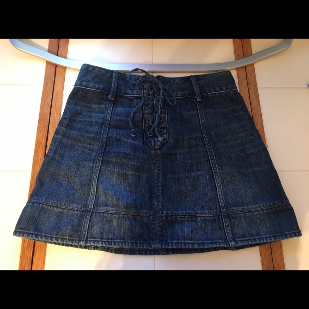 Abercrombie and Finch Jean mink skirt size 2